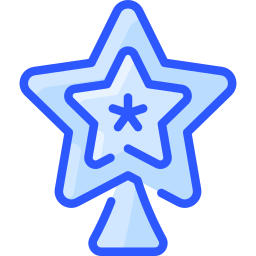 Christmas star icon