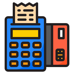 Card machine icon