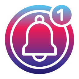 Notification bell icon