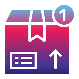 Delivery box icon