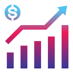 Bar graph icon