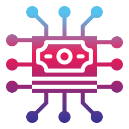 Digital money icon