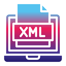 Xml file format icon