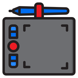 Graphic tablet icon