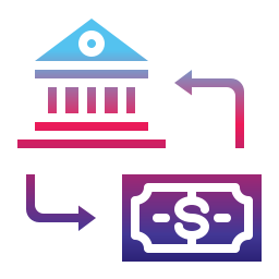 Money exchange icon