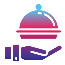 Food delivery icon