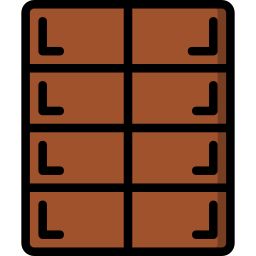 Chocolate bar icon