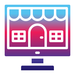 Shopping store icon