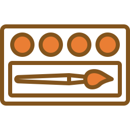 Paint palette icon