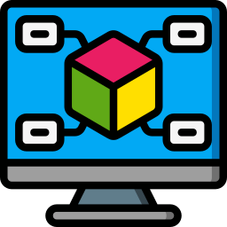 Computer screen icon