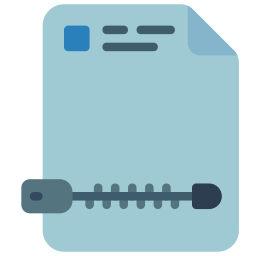 Zip file icon