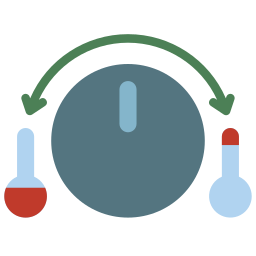 controle de temperatura Ícone