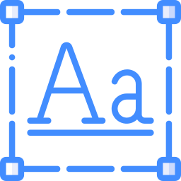 schriftart icon