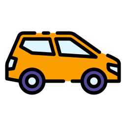 Toy car icon