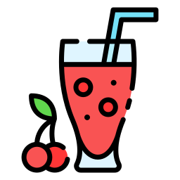 Cherry juice icon