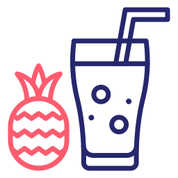 Pineapple juice icon