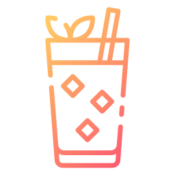 Iced coffee icon