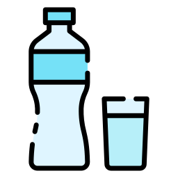 Mineral water icon