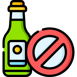 No alcohol icon