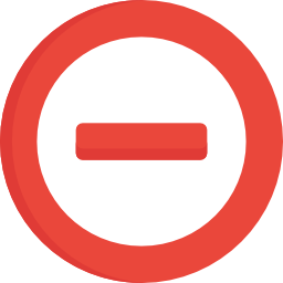 No entry icon