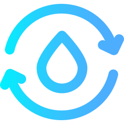 Recycle water icon