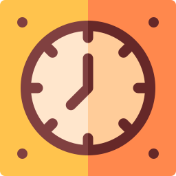 Wall clock icon