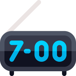 Digital clock icon