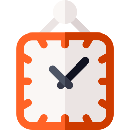 Wall clock icon