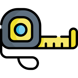 Measuring tape icon