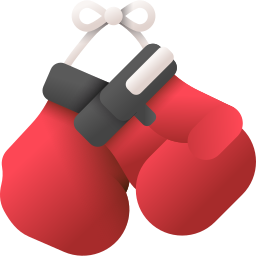 Boxing gloves icon