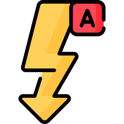 Auto flash icon