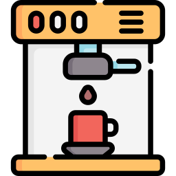 Coffee machine icon