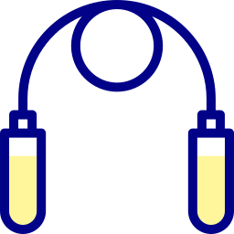 Прыжки со скакалкой иконка