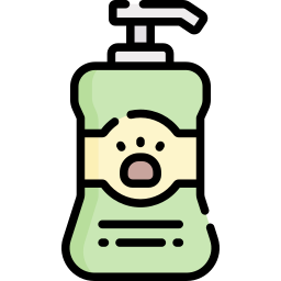 Pet shampoo icon