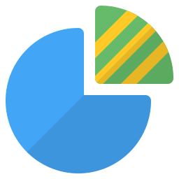 diagramme circulaire Icône