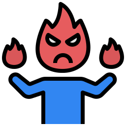 Angry icon