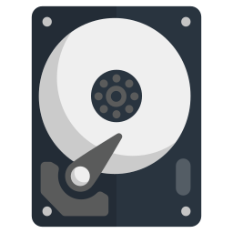 Hard disk icon