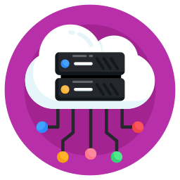 Cloud computing icon