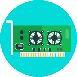 Graphic card icon