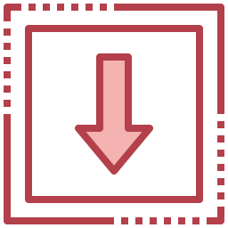 Down arrow icon