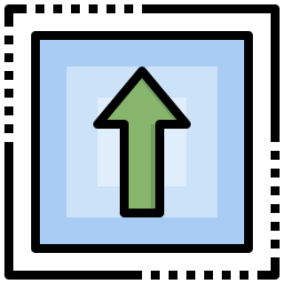 Up arrow icon