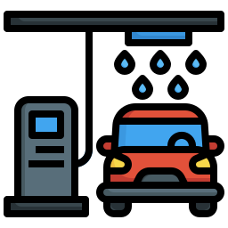 Car wash icon