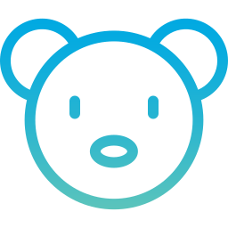 Teddy bear icon