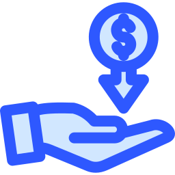 Money loss icon