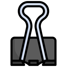 Paper clip icon