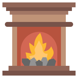 Fireplace icon