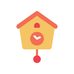 Cuckoo clock icon