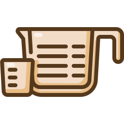 Measuring jug icon