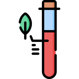 tube à essai Icône