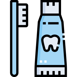 Tooth cleaning icon